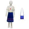 Vestido de Princesa Infantil de Comprimento Médio Mágico Transfronteiriço Encanto Fantasia de Palco de Halloween para Meninas