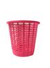 Cubo de basura de plástico de fábrica, cubo de basura de oficina, cubo de basura de plástico, cesta de basura creativa redonda descubierta