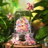 Hermoso Día Pegatinas para Mascotas Serie Canto de Pájaros y Casa con Flores Escenario de Jaula de Pájaros Pegatinas Decorativas DIY 30 Hojas 6 Diseños