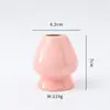 Tigela de matcha de cerâmica fofa de gato europeia e americana transfronteiriça com bico, ferramenta de matcha da Dinastia Song, batedor de chá japonês de cerâmica de desenho animado