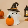 Novos Enfeites de Resina para Halloween, Decorações de Atmosfera, Fantasmas e Abóboras Fofas, Artesanato de Resina Transfronteiriço