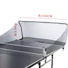 Rede de bola tipo quadro tudo incluído para tênis de mesa, rede coletora de bolas de piso, coletor de bolas, suporte para múltiplas bolas, rede coletora de bolas móvel