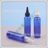 Botella redonda de 120 ml con tapa de punta, botella de aceite con pico puntiagudo, botella para medicina líquida, botella para loción, botella de plástico de 120 ml con tapa de punta, botella para llenar de agua