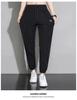 Pantalones de hombre primavera y verano modernos deportivos hasta el tobillo pantalones de hombre 2023 Nuevo Seda de Hielo fina pantalones largos casuales