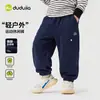 Pantalones deportivos para niño Dudu, pantalones de otoño para niño, pantalones casuales para niña, pantalones largos para bebé, ropa de moda para exteriores para niños