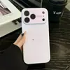 Capa Líquida Fosca Que se Transforma em Segundos, Adequada para iPhone 17 Pro, Apple 16 Pro com Janela Grande, 15 Pro Cor Sólida, 14 Pro