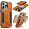 Estuche Magnético para Tarjetas de Comercio Exterior Adecuado para Apple 16Promax Tendencia 15 Soporte 14 Estuche Separable para Tarjetas 13