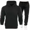 Conjunto moderno completamente nuevo de sudaderas con capucha, suéteres moda masculina europea y americana, sudaderas con capucha para hombre de otoño e invierno, ropa deportiva