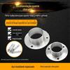 Jin'ao Ding plus assento de flange grande em aço inoxidável 38 51 assento de tubo de aço inoxidável assento de tubo redondo suporte de tubo de vestuário espessado atacado