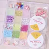 Conjunto de Acessórios Populares DIY para Miçangas Transfronteiriças Resina Miçangas Pequenas Materiais para Pulseira Colar Educacional Infantil Joias