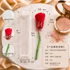 Flor de Rosa Más Vendida Transfronteriza Polvo Suelto Brocha de Maquillaje Herramientas de Belleza Brocha para Polvo de Uñas Brocha para Rubor Brocha para Contorno Brocha de Maquillaje Individual