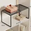 Armário Prateleira Divisória Armazenamento Artefato Armário Rack de Armazenamento Retrátil Armário de Sapatos para Guarda-Roupa Placa Organizadora de Divisória