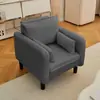 Sofá de luxo leve para salas pequenas, sofá simples de dois ou três lugares para apartamentos, lojas de roupas, imóveis para aluguel e áreas de recepção