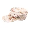 Boina Tática Camuflada Militar para Homens, Boina Militar Octogonal para Exterior para Homens e Mulheres, Chapéu Casual de Aba Reta, Chapéu de Treinamento Camuflado Estilo Americano