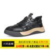 Zapatos de Hombre Otoño 2024 Calzado para Hombre Zapatos de Piel de Vaca Pura Zapatos sin Cordones Zapatos Casuales para Hombre Zapatos de Marca de Moda de Gama Alta para Hombre