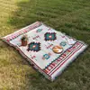 Mantel Cuadrado para Camping al Aire Libre, Mantel de Picnic Estilo Étnico, Tela Cubierta de Lujo Ligero, Nuevo 2024