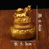 Hazte Rico Inmediatamente Gabinete de Vino Adornos de Latón Entrada de Sala de Estar Decoraciones para Mueble de TV Escritorio de Oficina Adornos del Caballo del Zodiaco