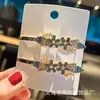 Pasador de Pedrería Estilo Coreano Pin Lateral Pasador Pinza para Flequillo Accesorio para el Cabello Pinza de Cabello de Temperamento Dulce Adorno para el Cabello Venta al por Mayor