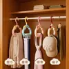 Colgador de Aromaterapia con Forma de Nube, Organizador Giratorio Multifuncional para Bufandas y Sombreros, Percha para Armario con Fragancia Duradera y Eliminación de Olores