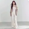 2025 Suéter Tejido Petite Otoño Estilo Perezoso Coreano Casual Suéter Holgado Sin Botón Nuevo Abrigo Cardigan Mujer