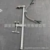 Soporte de caña para balsa ajustable de aleación de aluminio soporte metálico para pértiga Soporte Zhongtai para pesca en balsa Pesca en mar Pesca en puente Pesca en balsa de bambú