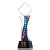 Nuevo Trofeo de Estrella de Cinco Puntas de Cristal Grabado Año Nuevo Venus Recompensas de Fin de Año Regalo Corporativo Souvenirs Cristal Venus