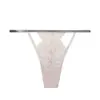 Comercio Electrónico Transfronterizo Europa y América Brillo Fino Encaje Hueco Calzones para Mujer Sexy Encaje Invisible Tanga de Cintura Baja Braguitas Triángulo