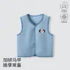 Ropa para niños para otoño e invierno, chaleco de forro polar para bebé, chaleco sin mangas para bebé, ropa interior y exterior cálida, ropa para bebés y niños de Anyang