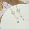 Pendientes de Borla Estrella Mariposa Atmosféricos para Mujer, Versátiles que Favorecen el Rostro, Pendientes de Accesorios Yiwu al por Mayor, Plata de Ley 925