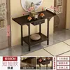 Mesa de Incenso para Uso Doméstico, Altar Budista, Santuário de Madeira Não Maciça, Mesa de Tiras em Novo Estilo Chinês, Gabinete de Altar do Deus da Riqueza, Mesa de Entrada