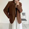 Tiroteo real Ropa de mujer coreana Dongdaemun Chaqueta de traje de alta gama Mujer petite 2026 Nuevo Otoño Traje casual