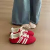 Sapatos Agan estudante cadarço moda casual cano baixo sapatos brancos tênis versátil aumento de altura interna treinamento alemão sapatos femininos estilo coreano tecido