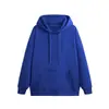 Comercio Electrónico Transfronterizo Europeo y Americano Sudadera con Capucha de Terciopelo Plus Estilo Retro Americano Sudadera con Capucha Holgada Simple Japonesa para Otoño e Invierno