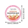 Versión Inglesa Transfronteriza Jabón Artesanal de Aceite Esencial de Árbol de Té y Queratina Champú Jabón Hidratante para Raíz del Cabello Jabón de Cuidado del Cabello de Limpieza Profunda