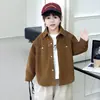 Chaqueta tipo camisa para niño, nuevo estilo otoño 2026, top para bebé, camisa elegante y genial para niño pequeño, camisa para niños súper bonita
