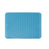 Alfombrilla de drenaje de silicona ondulada de Amazon, antideslizante, fácil de limpiar, para fregadero de cocina, resistente a altas temperaturas, mantel individual de 40 x 30 cm