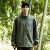 Jaqueta de Lã para Homens, Marca da Moda Outono e Inverno Roupas Masculinas, Casaco de Algodão Quente com Forro de Lã Casual para Exterior, Roupa Externa Masculina