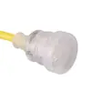 Cable de alimentación con enchufe transparente de tres polos estándar australiano, sufijo, enchufe transparente australiano, cable de extensión para enchufe australiano