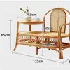 Cadeira de Sofá Individual em Madeira Maciça de Freixo Estilo Medieval, Cadeira de Mesa em Madeira Maciça, Cadeira de Lazer para Sala de Estar Varanda
