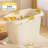 Cubo Grande para Baño de Bebé, Cubo de Baño y Natación para Niños, Cubo para Baño de Bebé, Tina Doméstica para Sentarse, Tina de Cuerpo Completo