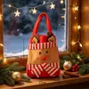 Decoración Navideña Bolsa de Dulces Bolsa para Libros Bolsa de Regalo Navideño Costura Hecha a Mano Bolsa de Regalo Navideño Nochebuena