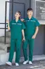 Conjunto de ropa de trabajo de manga corta para verano para reparaciones mecánicas, ropa de protección laboral ligera de manga larga para talleres de fábrica, uniformes de trabajo de poliéster-algodón