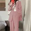 Jaqueta Suit Nova Estilo Coreano Primavera 2025 Feminino Design para o Dia a Dia Suit de Nicho Suit Feminino