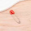 Pin de Sapo de Plástico Colorido para Niños Acero Inoxidable Pin de Dibujos Animados para Bebé Imperdible de Seguridad para Bebé