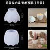Artesanal DIY Resina Epóxi Gesso Cimento Garrafa Ab Cristal Cola Vaso Molde de Silicone Ferramentas de Lixamento Coleção