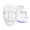 Máscara de Terapia de Luz LED Dispositivo de Máscara Facial Carregamento por Toque Uso Doméstico Transfronteiriço Máscara de Beleza Fotônica Colorida