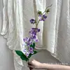 Flores Artificiales de Jazmín de Seda de Alta Calidad Impresas en 3D Flores de Seda Colgante de Pared para el Hogar Boda Decoración Exterior Flores Falsas Venta al por Mayor