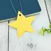 Nueva Tarjeta Decorativa de Estrella de Cinco Puntas Colorida, Tarjeta de Deseos Escrita a Mano, Tarjeta de Deseos, Tarjeta de Bendición para el Día de Acción de Gracias