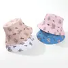 Gorro para Bebé al por Mayor Primavera y Otoño Bebé Lindo Dibujos Animados Sombrero de Pescador Niños y Niñas Verano Protección Solar Sombrero de Cubo