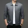 Novedad de Otoño Chaqueta Casual de Negocios con Solapa para Hombre Chaqueta para Hombre Chaqueta Abrigo Ropa para Hombres de Mediana Edad y Mayores Papá